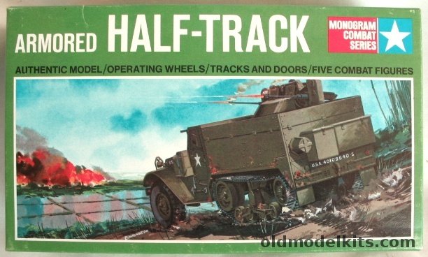 Monogram 1/35 Armored Half-Track M13 - (Multiple Gun Motor Carrier MGMC), PM155-150 plastic model kit
